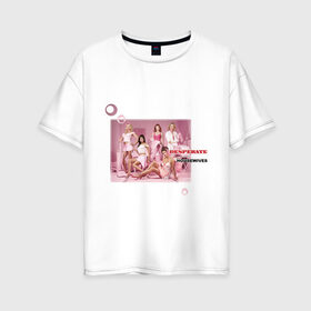 Женская футболка хлопок Oversize с принтом Desperate Housewives (4) в Санкт-Петербурге, 100% хлопок | свободный крой, круглый ворот, спущенный рукав, длина до линии бедер
 | desperate housewives | отчаянные домохозяйки