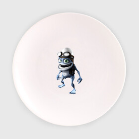 Тарелка с принтом Crazy frog в Санкт-Петербурге, фарфор | диаметр - 210 мм
диаметр для нанесения принта - 120 мм | crazy frog | крейзи фрог | крэйзи фрог | лягушка