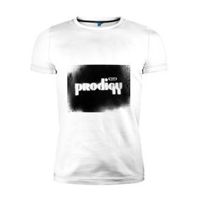 Мужская футболка премиум с принтом The Prodigy (5) в Санкт-Петербурге, 92% хлопок, 8% лайкра | приталенный силуэт, круглый вырез ворота, длина до линии бедра, короткий рукав | Тематика изображения на принте: 
