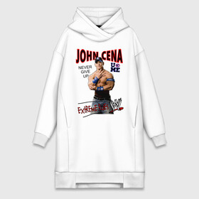 Платье-худи хлопок с принтом John Cena Extreme Rules в Санкт-Петербурге,  |  | wwe | бои без правил | джон сина