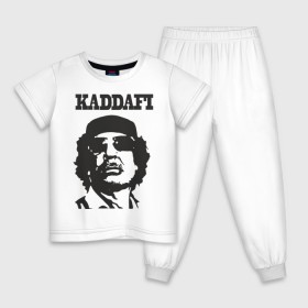 Детская пижама хлопок с принтом Каддафи (4) в Санкт-Петербурге, 100% хлопок |  брюки и футболка прямого кроя, без карманов, на брюках мягкая резинка на поясе и по низу штанин
 | восток | каддафи | ливия | министр | муамар