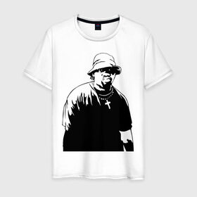 Мужская футболка хлопок с принтом Nigga в Санкт-Петербурге, 100% хлопок | прямой крой, круглый вырез горловины, длина до линии бедер, слегка спущенное плечо. | gangsta | gansta | hip | hip hop | hop | rap | реп | рэп | рэпчина | хип | хип хоп | хоп