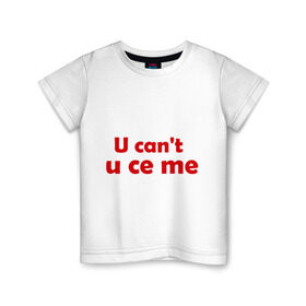 Детская футболка хлопок с принтом wwe John Cena (2) в Санкт-Петербурге, 100% хлопок | круглый вырез горловины, полуприлегающий силуэт, длина до линии бедер | john cena | wwe | джон сина