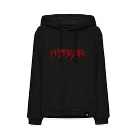 Мужская толстовка хлопок с принтом My Dying Bride logo в Санкт-Петербурге, френч-терри, мягкий теплый начес внутри (100% хлопок) | карман-кенгуру, эластичные манжеты и нижняя кромка, капюшон с подкладом и шнурком | Тематика изображения на принте: bandmy | metal