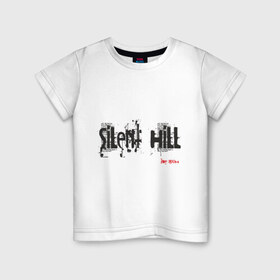 Детская футболка хлопок с принтом Sillent Hill в Санкт-Петербурге, 100% хлопок | круглый вырез горловины, полуприлегающий силуэт, длина до линии бедер | silent hill | сайлент хил | сайлент хилл | ужастики | ужасы