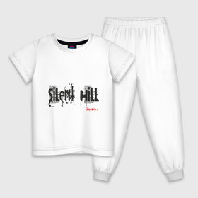 Детская пижама хлопок с принтом Sillent Hill в Санкт-Петербурге, 100% хлопок |  брюки и футболка прямого кроя, без карманов, на брюках мягкая резинка на поясе и по низу штанин
 | silent hill | сайлент хил | сайлент хилл | ужастики | ужасы