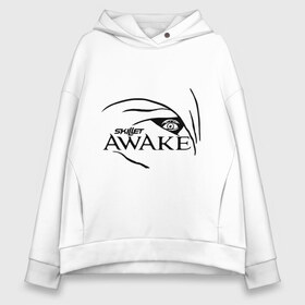 Женское худи Oversize хлопок с принтом Skillet awake в Санкт-Петербурге, френч-терри — 70% хлопок, 30% полиэстер. Мягкий теплый начес внутри —100% хлопок | боковые карманы, эластичные манжеты и нижняя кромка, капюшон на магнитной кнопке | awake | skillet | альтернативный рок | лого | логотип | обложка альбома | рок | рок группа | рок группы | симфонический рок | христианский рок