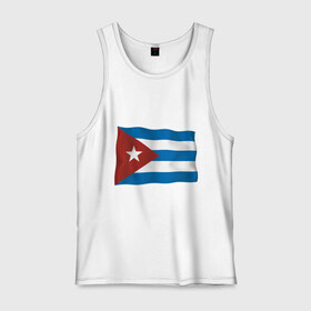 Мужская майка хлопок с принтом Куба флаг в Санкт-Петербурге, 100% хлопок |  | Тематика изображения на принте: cuba | куба | куба афиша | кубинский флаг | республика куба | флаг | флаг кубы | флаги