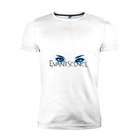 Мужская футболка премиум с принтом Evanescence (7) в Санкт-Петербурге, 92% хлопок, 8% лайкра | приталенный силуэт, круглый вырез ворота, длина до линии бедра, короткий рукав | amy lee | evanescence | rock | рок группа | рок группы | рок музыка | эванесенс | эвансенс | эми ли