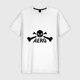 Мужская футболка премиум с принтом Aero yo(1) в Санкт-Петербурге, 92% хлопок, 8% лайкра | приталенный силуэт, круглый вырез ворота, длина до линии бедра, короткий рукав | 