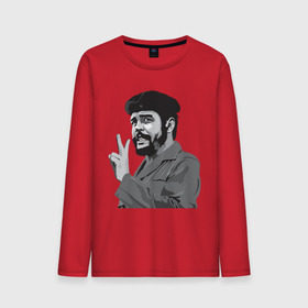 Мужской лонгслив хлопок с принтом Peace Che Guevara в Санкт-Петербурге, 100% хлопок |  | че гевара