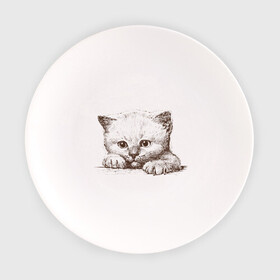 Тарелка с принтом Самый милый котёнок в Санкт-Петербурге, фарфор | диаметр - 210 мм
диаметр для нанесения принта - 120 мм | домашние животные | кот | котенок | котик | коты | кошка | кошки | милый котенок