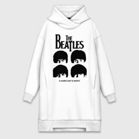 Платье-худи хлопок с принтом The Beatles   A Hard Days Night в Санкт-Петербурге,  |  | 60s | 60е | a hard days night | beatles | rock | the beatles | битлз | битлы | леннон | ленон | макартни | музыка | музыкальные группы | ретро | рок