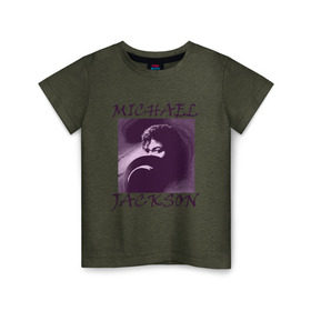 Детская футболка хлопок с принтом Michael Jackson с шляпой в Санкт-Петербурге, 100% хлопок | круглый вырез горловины, полуприлегающий силуэт, длина до линии бедер | mj | исполнитель | майкл джексон | музыка | певец | поп музыка