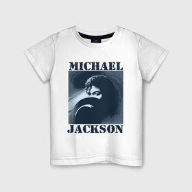 Детская футболка хлопок с принтом Michael Jackson с шляпой (2) в Санкт-Петербурге, 100% хлопок | круглый вырез горловины, полуприлегающий силуэт, длина до линии бедер | mj | в шляпе | исполнитель | майкл джексон | музыка | певец | поп музыка | шляпа