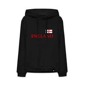 Мужская толстовка хлопок с принтом Сборная Англии - Стивен Джеррард 4 в Санкт-Петербурге, френч-терри, мягкий теплый начес внутри (100% хлопок) | карман-кенгуру, эластичные манжеты и нижняя кромка, капюшон с подкладом и шнурком | англия | сборная англии | стивен джеррард | флаг англии | футбол