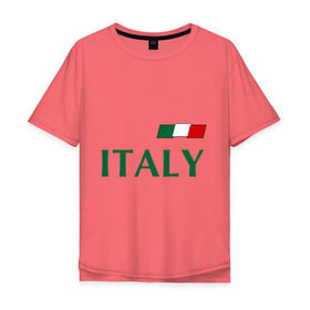 Мужская футболка хлопок Oversize с принтом Сборная Италии - 10 в Санкт-Петербурге, 100% хлопок | свободный крой, круглый ворот, “спинка” длиннее передней части | football | италия | сборная италии