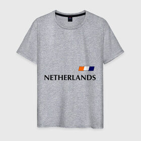 Мужская футболка хлопок с принтом Нидерланды - Уэсли Снейдер 10 (Snaijder) в Санкт-Петербурге, 100% хлопок | прямой крой, круглый вырез горловины, длина до линии бедер, слегка спущенное плечо. | football | голландия | нидерланды | сборная нидерланд | снейдер