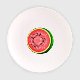 Тарелка с принтом Половина арбуза в Санкт-Петербурге, фарфор | диаметр - 210 мм
диаметр для нанесения принта - 120 мм | арбуз | вкусное | девушкам | фрукты | фрукты и ягоды