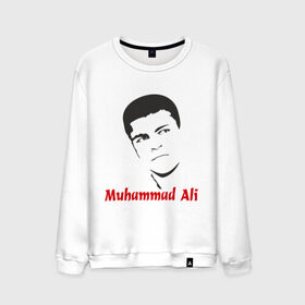 Мужской свитшот хлопок с принтом Muhammad Ali (2) в Санкт-Петербурге, 100% хлопок |  | мухаммед али