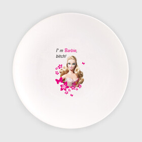 Тарелка с принтом I'm Barbie, bitch в Санкт-Петербурге, фарфор | диаметр - 210 мм
диаметр для нанесения принта - 120 мм | 90 | 90 е | barbie | барби | кукла | ностальгия