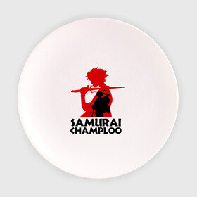 Тарелка 3D с принтом Самурай Champloo в Санкт-Петербурге, фарфор | диаметр - 210 мм
диаметр для нанесения принта - 120 мм | anime | samurai champloo | аниме | анимэ | самурай чамплу