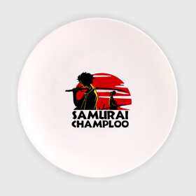 Тарелка 3D с принтом Самурай Champloo закат в Санкт-Петербурге, фарфор | диаметр - 210 мм
диаметр для нанесения принта - 120 мм | anime | samurai champloo | аниме | анимэ | самурай чамплу