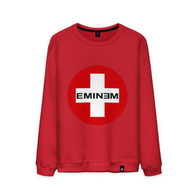 Мужской свитшот хлопок с принтом Eminem знак в Санкт-Петербурге, 100% хлопок |  | Тематика изображения на принте: eminm | slim shady | еминем | реп | репчик | рэп