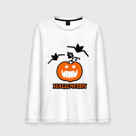 Мужской лонгслив хлопок с принтом Тыква на хэллоуин в Санкт-Петербурге, 100% хлопок |  | halloveen | halloven | hallovin | haloween | halowen | helloven | hellovin | helloween | hellowen | hellowin | helowen | helowin | тыква | халловин | халлувин | халлуин | халовин | халуин | хелловин | хеллоуин | хеллувин | хеловин | хелуин | хэлловин | хэ