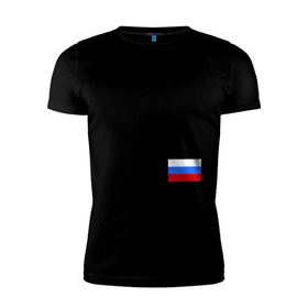 Мужская футболка премиум с принтом Республика Дагестан-05 в Санкт-Петербурге, 92% хлопок, 8% лайкра | приталенный силуэт, круглый вырез ворота, длина до линии бедра, короткий рукав | автомобильный номер | блатные номера | города | даги | номер | регионы россии | российский флаг | триколор