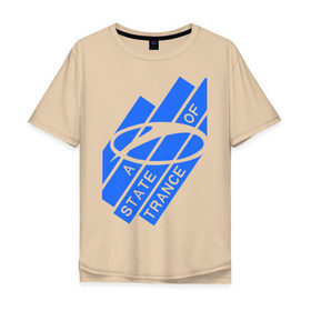 Мужская футболка хлопок Oversize с принтом A state of trance в Санкт-Петербурге, 100% хлопок | свободный крой, круглый ворот, “спинка” длиннее передней части | a state of trance | armin | armin van buuren | asot | армин