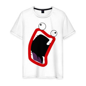 Мужская футболка хлопок с принтом shoop da woop в Санкт-Петербурге, 100% хлопок | прямой крой, круглый вырез горловины, длина до линии бедер, слегка спущенное плечо. | shoop da woop | интернет мемы | интернет приколы | мемы | приколы | прикольные картинки