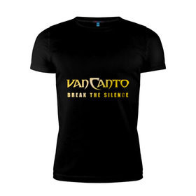 Мужская футболка премиум с принтом Van Canto Rakka-Takka в Санкт-Петербурге, 92% хлопок, 8% лайкра | приталенный силуэт, круглый вырез ворота, длина до линии бедра, короткий рукав | ван канто | логотип ван канто | рака така | рэп