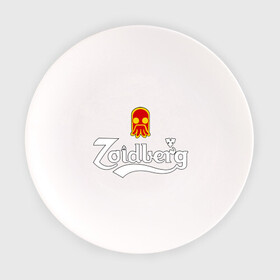 Тарелка с принтом Zoidberg(Carlsberg) в Санкт-Петербурге, фарфор | диаметр - 210 мм
диаметр для нанесения принта - 120 мм | антибренд | бендер | зойдберг | карлсберг | мультики | мультфильмы | осьминог | футурама