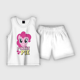 Детская пижама с шортами хлопок с принтом Красавица Пинки Пай в Санкт-Петербурге,  |  | pony | детские | красавица пинки пай | мой маленький пони | пинки пай | пони