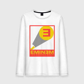 Мужской лонгслив хлопок с принтом The Eminem show в Санкт-Петербурге, 100% хлопок |  | eminem | зарубежный рэп | музыка | репчик | рэп | эменем | эминем