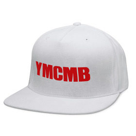 Кепка снепбек с прямым козырьком с принтом Logo YMCMB в Санкт-Петербурге, хлопок 100% |  | swag | модный | сваг | свег | свог | свэг | стиль