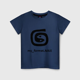 Детская футболка хлопок с принтом 3D Max в Санкт-Петербурге, 100% хлопок | круглый вырез горловины, полуприлегающий силуэт, длина до линии бедер | дизайнер | профессии
