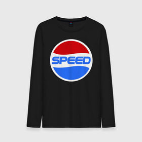 Мужской лонгслив хлопок с принтом Pepsi Speed в Санкт-Петербурге, 100% хлопок |  | pepsi | speed | антибренд | бренд | пепси | скорость