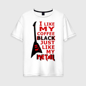 Женская футболка хлопок Oversize с принтом Mindless Self Indulgence - Coffee black в Санкт-Петербурге, 100% хлопок | свободный крой, круглый ворот, спущенный рукав, длина до линии бедер
 | metal | rock | метал | музыка | рок