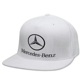 Кепка снепбек с прямым козырьком с принтом Logo Mercedes-Benz в Санкт-Петербурге, хлопок 100% |  | mercedes | mercedes benz | логотип mercedes | логотип mercedes benz | логотип мерседерс бенс | мерен | мерседерс | мерседерс бенс