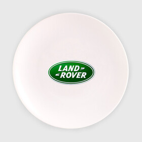 Тарелка 3D с принтом Logo Land Rover в Санкт-Петербурге, фарфор | диаметр - 210 мм
диаметр для нанесения принта - 120 мм | Тематика изображения на принте: land rove | автомобиль land rove | автомобиль ланд ровер | ланд ровер