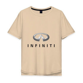 Мужская футболка хлопок Oversize с принтом Logo Infiniti в Санкт-Петербурге, 100% хлопок | свободный крой, круглый ворот, “спинка” длиннее передней части | infiniti автомобиль | автомобиль инфинити | инфинити | логотип infiniti | логотип инфинити