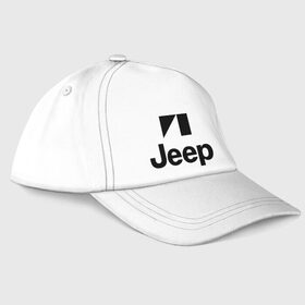 Бейсболка с принтом Jeep logo в Санкт-Петербурге, 100% хлопок | классический козырек, металлическая застежка-регулятор размера | jeep | автомобиль jeep | автомобиль джип | джип | логотип jeep | логотип джип