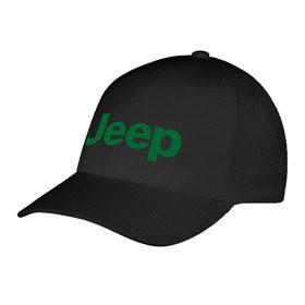 Бейсболка с принтом Logo Jeep в Санкт-Петербурге, 100% хлопок | классический козырек, металлическая застежка-регулятор размера | jeep | автомобиль jeep | автомобиль джип | джип | логотип jeep | логотип джип