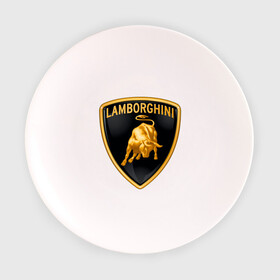 Тарелка с принтом Lamborghini logo в Санкт-Петербурге, фарфор | диаметр - 210 мм
диаметр для нанесения принта - 120 мм | lamborghini | автомобиль lamborghini | ламборджини | ламборджини автомобиль | логотип lamborghini | логотип ламборджини