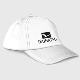 Бейсболка с принтом Daihatsu в Санкт-Петербурге, 100% хлопок | классический козырек, металлическая застежка-регулятор размера | daihatsu | автомобиль daihatsu | логотип daihatsu