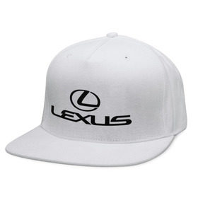 Кепка снепбек с прямым козырьком с принтом Lexus logo в Санкт-Петербурге, хлопок 100% |  | lexus | автобренды | автолюбителям | бренд | лексус | логотип