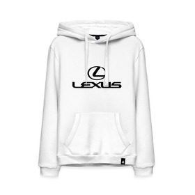 Мужская толстовка хлопок с принтом Lexus logo в Санкт-Петербурге, френч-терри, мягкий теплый начес внутри (100% хлопок) | карман-кенгуру, эластичные манжеты и нижняя кромка, капюшон с подкладом и шнурком | lexus | автобренды | автолюбителям | бренд | лексус | логотип