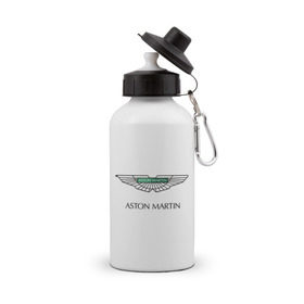 Бутылка спортивная с принтом Aston Martin logo в Санкт-Петербурге, металл | емкость — 500 мл, в комплекте две пластиковые крышки и карабин для крепления | aston martin | автобренды | автолюбителям | астин мартин | астон мартин | бренд | для автовладельцев | для автолюбителей | логотип